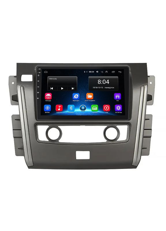 Штатная магнитола для Nissan Patrol VI (Y62) ver 2 2010-2020 экран 10" 2/32Gb Wi-Fi GPS Base 5шт Lesko (336192915)