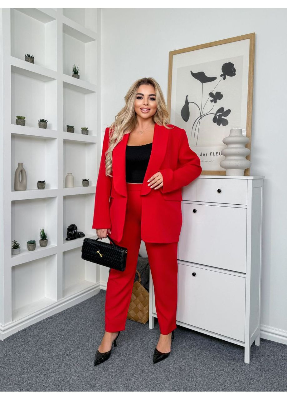 Костюм жіночий (піджак + брюки) — ЗАМІР В ОПИСІ GD/GL Модний простір (370854110)