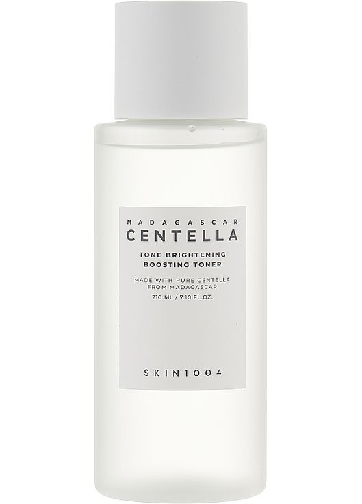 Тонер для обличчя освітлювальна з центелою Madagascar Centella Tone Brightening Boosting Toner 210ml (1022134-29345) SKIN1004 (368635674)