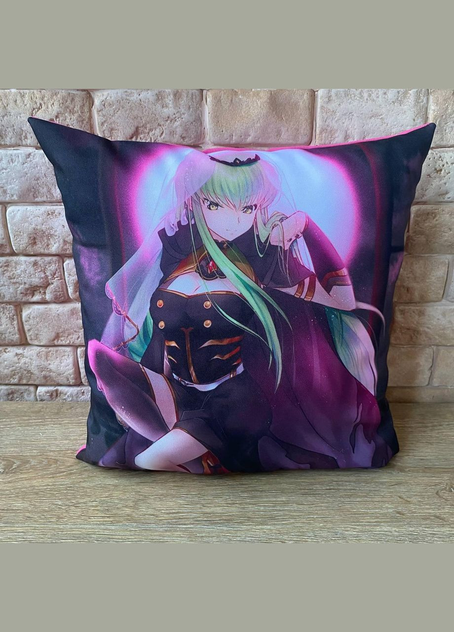 Подушка аниме Код гиас 33х33 см No Brand (331905434)