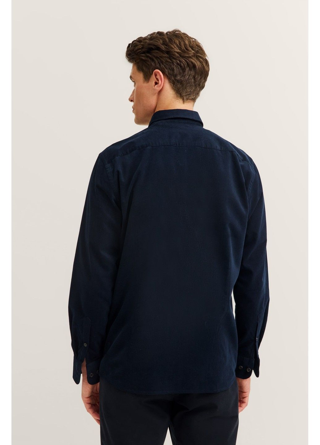 Сорочка чоловіча Синя Bugatti (372262358)