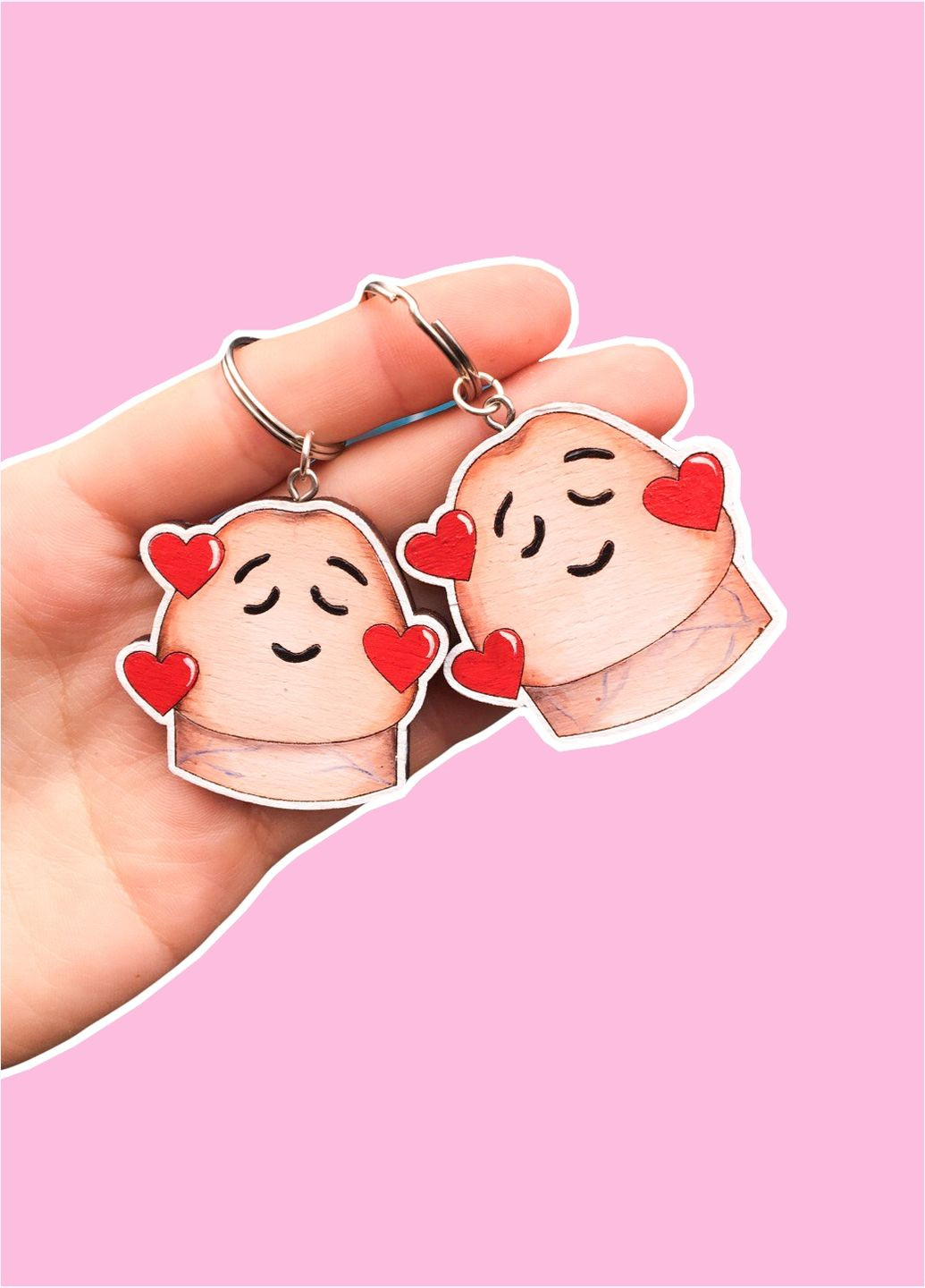 Парные брелки Hand Made (317780211)