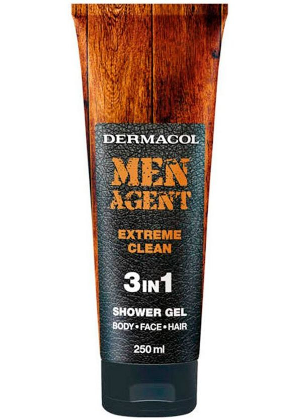 Гель для душу Men Agent Extreme Clean 3In1 Shower Gel 250ml (2-836222) Dermacol (369795880)