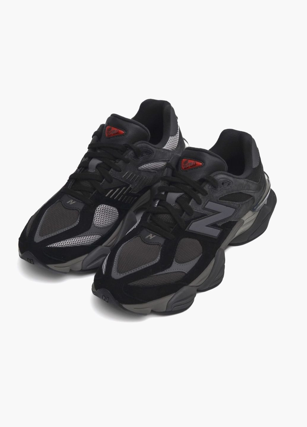 Серые демисезонные кроссовки мужские 9060 grey u9060blk New Balance