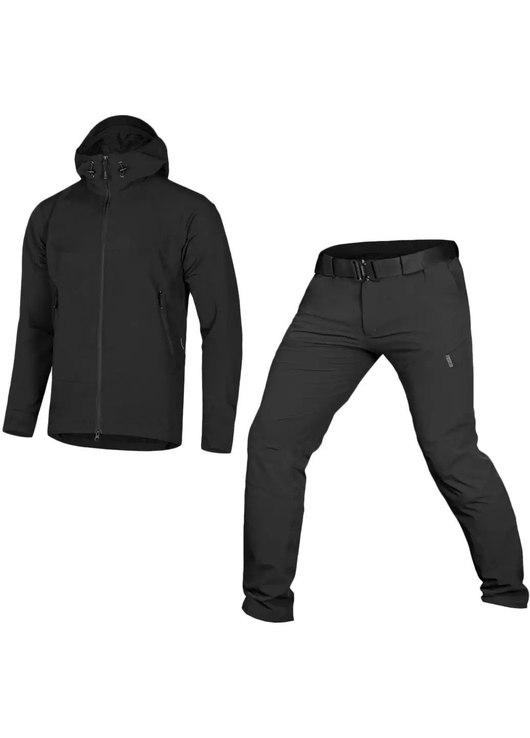 Черный демисезонный костюм falcon lizard dwb Camotec