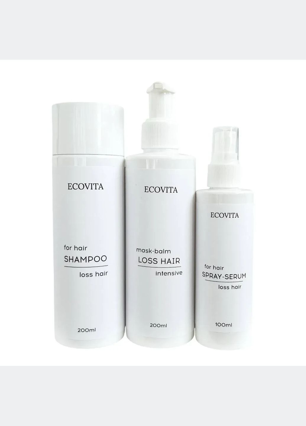 Комплект проти випадіння волосся Loss hair intensive Ecovita Proline (339625480)