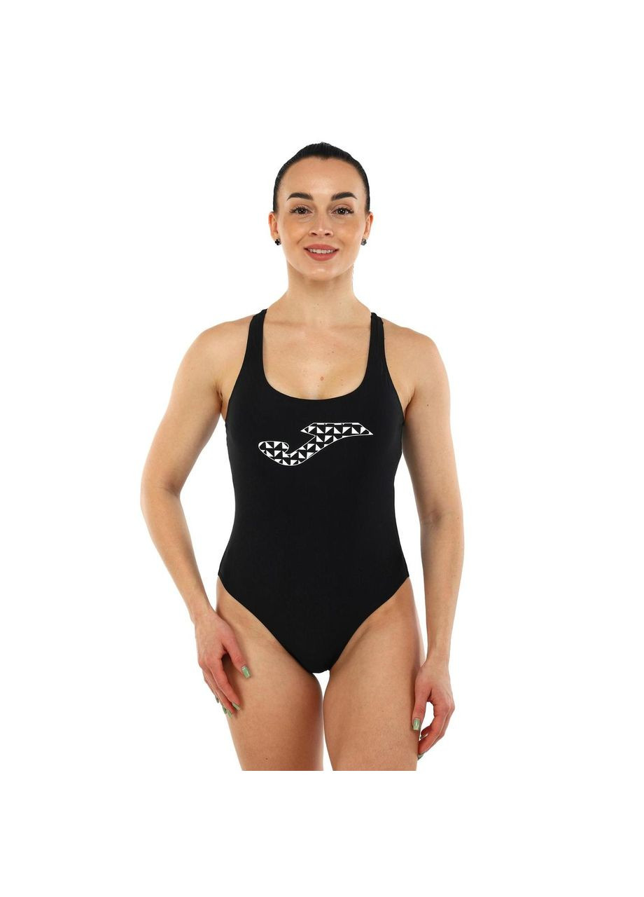 Чорний літній купальник для плавання злитий жіночий lake iii 901131-102 чорний Joma