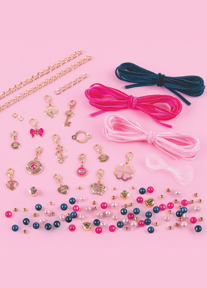 Набор для творчества «Браслеты украшены бархатами и жемчужинами» Juicy Couture MR4417 Make it Real (301066952)