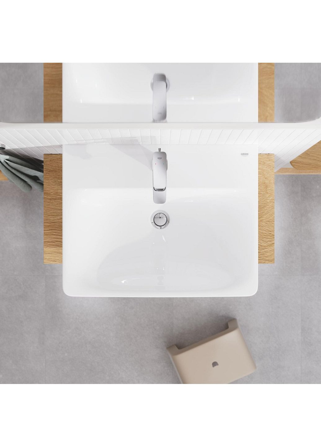 Cubeo Одноважільний змішувач для раковини M-розміру (1017490000) Grohe (360398764)