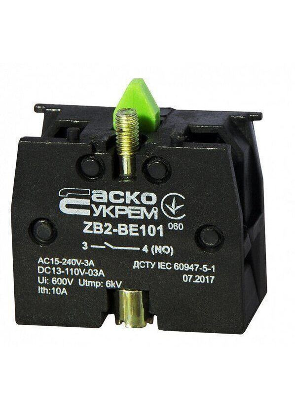 Контакт для кнопок ZB2-BE101 A0140010025 Аско-Укрем (346088921)
