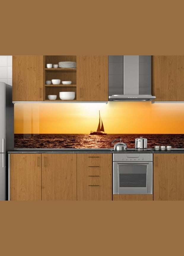 Стеновая панель кухонная, Техника 62x205см. (s_tr013) Декоинт (278289907)