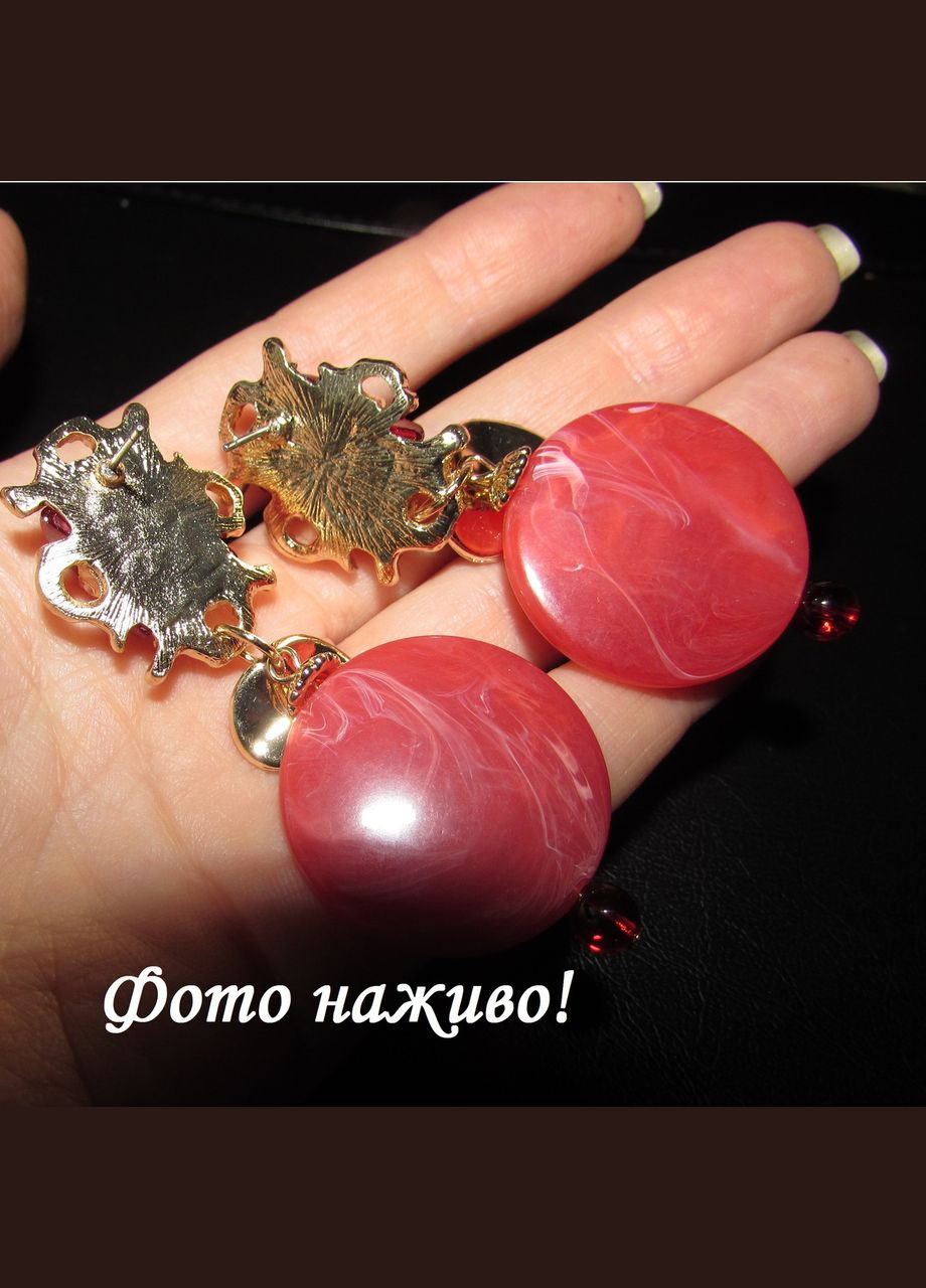 Винтажный стиль, барокко, красные серьги, 1145 Fashion Jewelry (341085641)