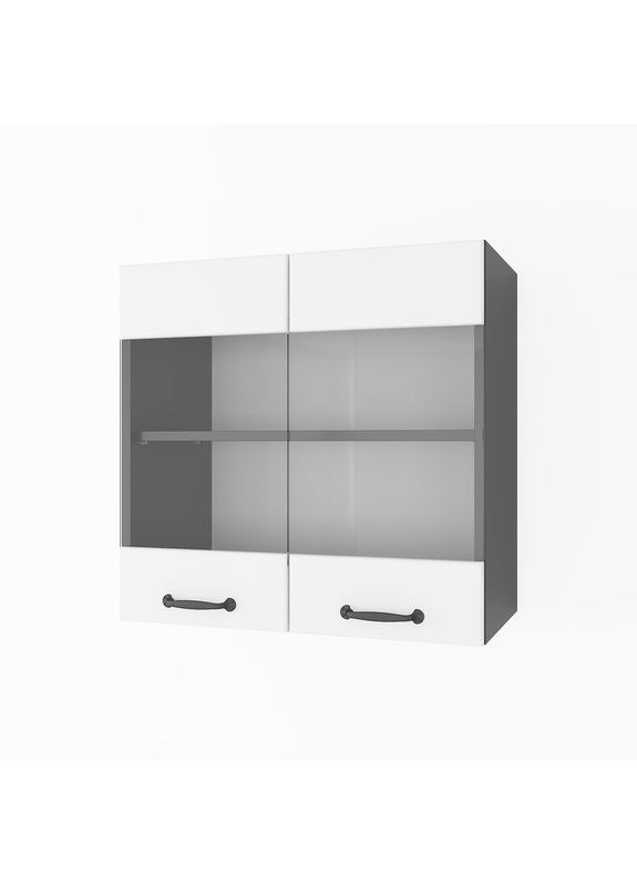 Шкаф навесной (витрина) на кухню, пенал в ванную, мебель кухонная, верхний модуль для кухни 600 мм С-067 No Brand (371910269)