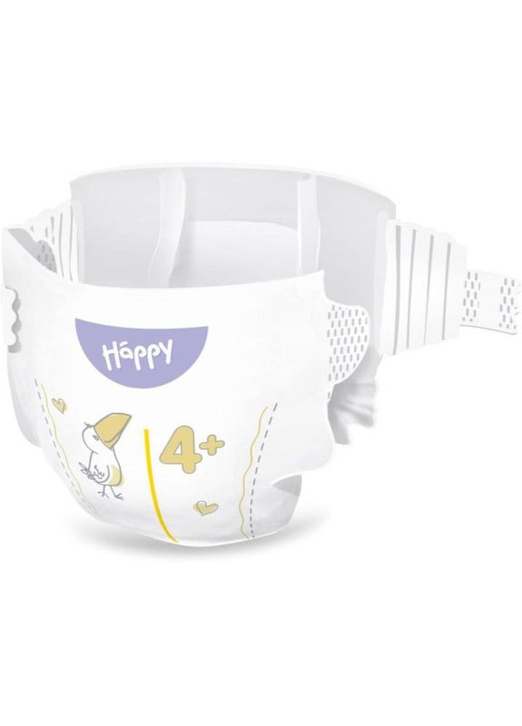 Подгузники на липучках Maxi 4+ (9-15 кг), 40 шт. Bella Baby Happy (327257729)