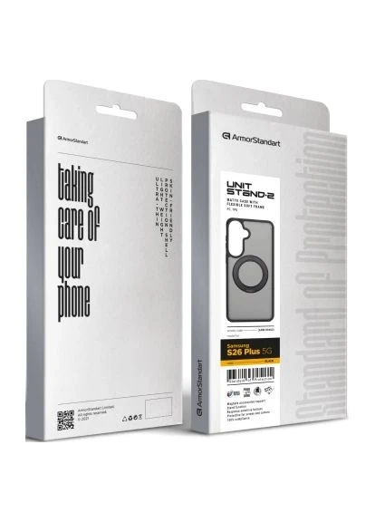 Чехол для мобильного телефона (ARM89462) ArmorStandart Unit Stand2 Samsung S26 Plus 5G Black (401809822)