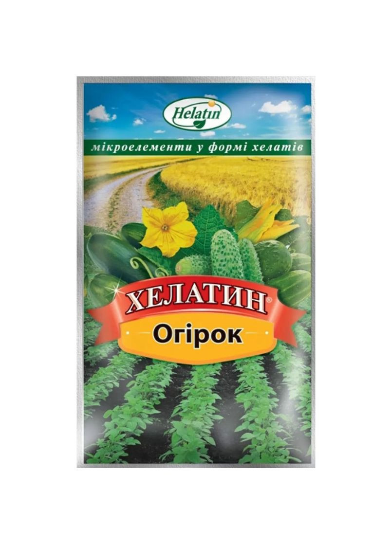 Добриво Хелатин Огірок 50 мл Кіссон (334338008)