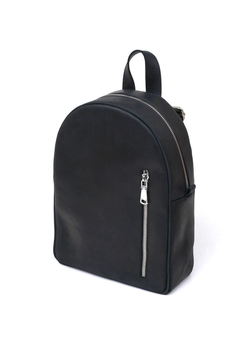 Универсальный винтажный женский рюкзак 16328 Черный Shvigel (331912835)