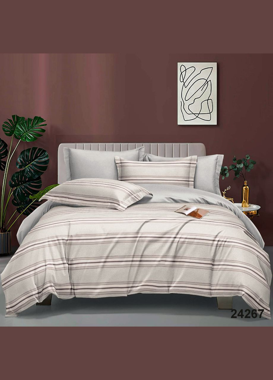 Комплект постельного белья евро ранфорс Viluta 24267-ev (304976029)