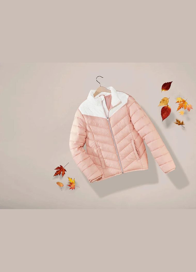 Рожева демісезонна куртка для дівчинки Pepperts