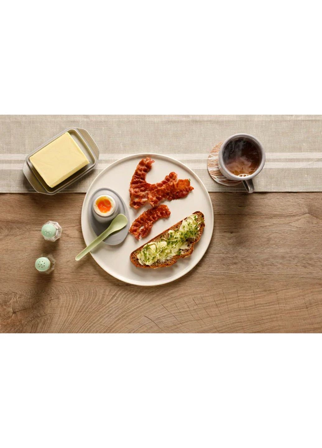 Маслянка кухонна пластикова 16,5 x 10,5 см комбінований Fackelmann (315446938)