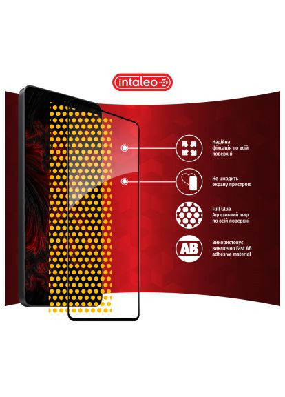 Стекло защитное (1283126583902) Intaleo Full Glue Xiaomi Redmi Note 13 5G Black (366664440)