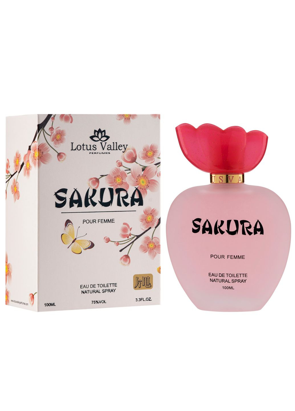 Туалетна вода жіноча Sakura - 100 мл Lotus Valley (304624302)