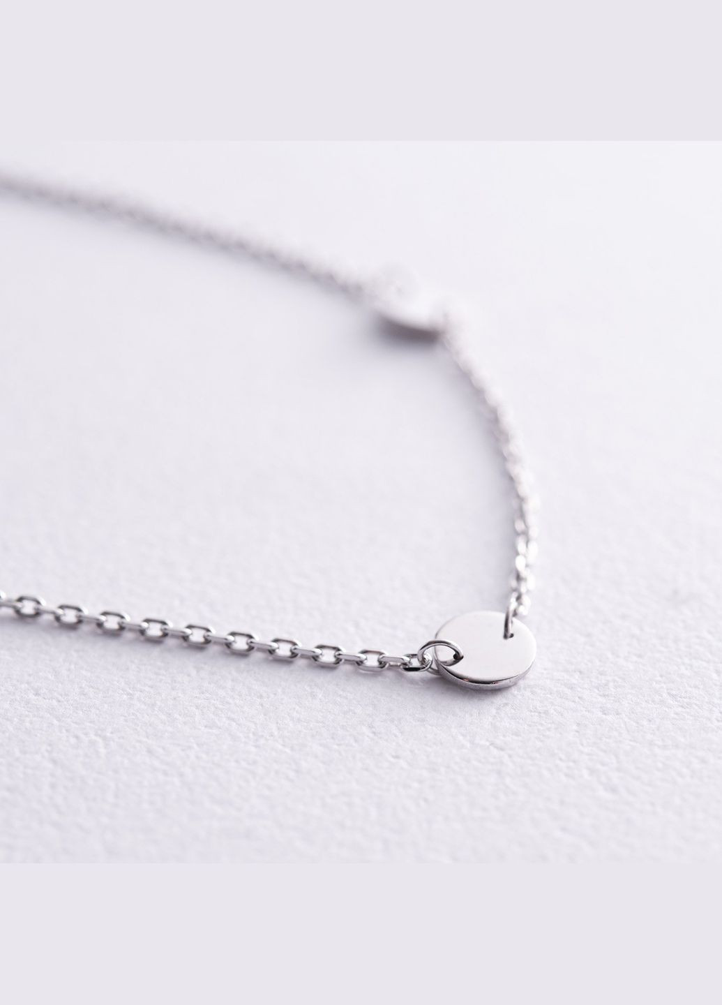 Срібний браслет Монетки 905-01118 17 17 Oniks (323081700)