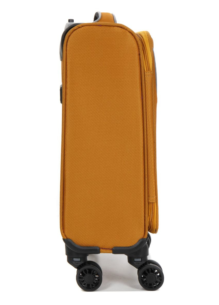 Чемодан мини XS тканевый 22204 46×33×18см 28+7см Оранжевый Snowball (297643825)