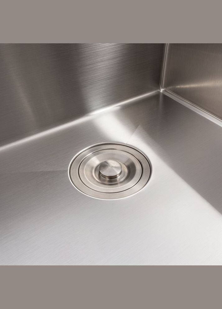 Кухонная мойка нержавейка 50*50 Handmade с подставкой для ножей (3,0/0,8) Valeso (353746742)