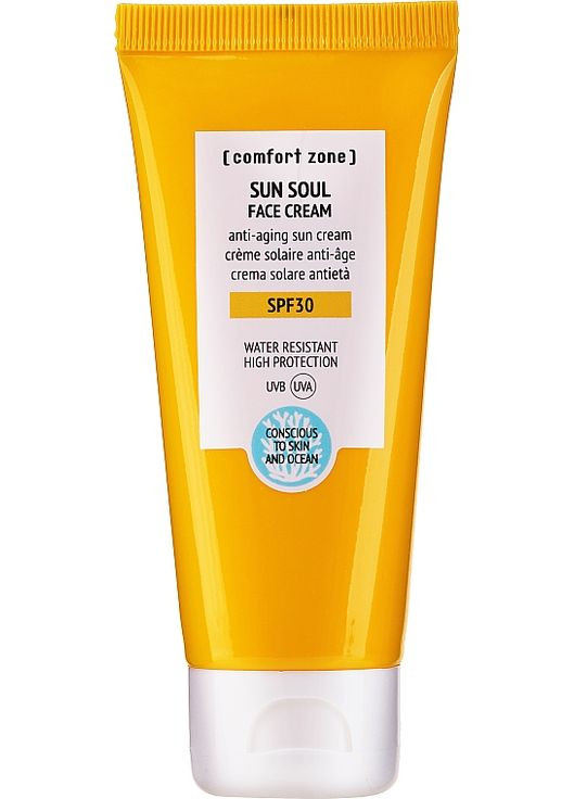 Крем сонцезахисний для обличчя Sun Soul Face Cream SPF 30 60ml (843904-135486) Comfort Zone (368636703)