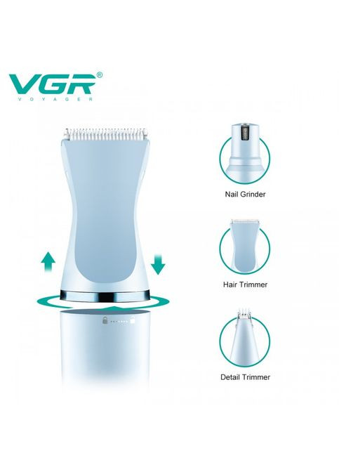 Акумуляторна машинка для стриження кішок і собак VGR V- 205 Тример для грумінгу маленьких тварин No Brand (323486591)