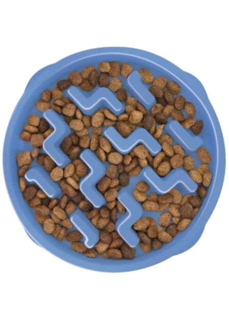 Миска-лабиринт Fun Feeder, для собак 3.8х20.3 см, голубой Outward Hound (364489262)