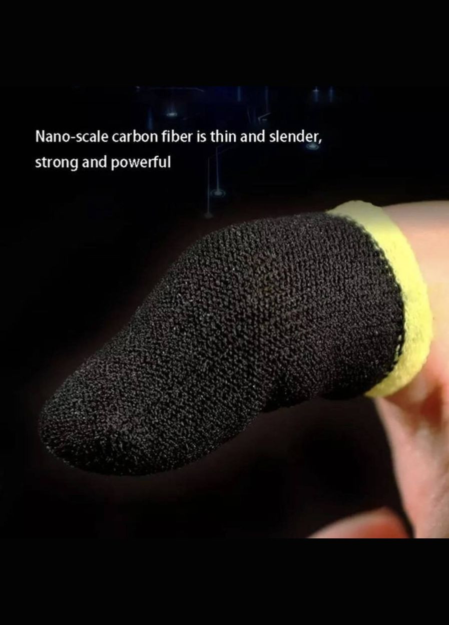 Напальчники для смартфона Choice 8 штук Чорний No Brand (341533995)