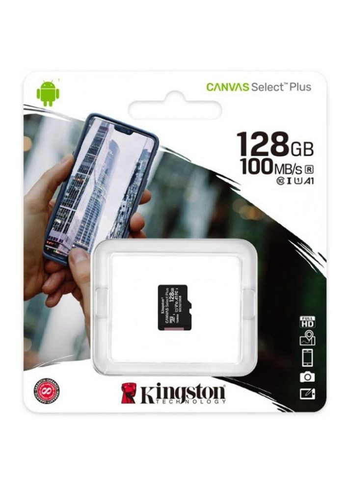 Карта памяти MicroSDXC Canvas Select Plus UHS-1 128gb 10 Class Черный King (340131859)