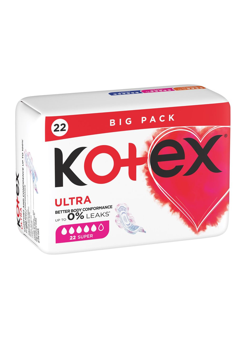 Гігієнічні прокладки (5029053569123) Kotex ultra super 22 шт. (268139668)