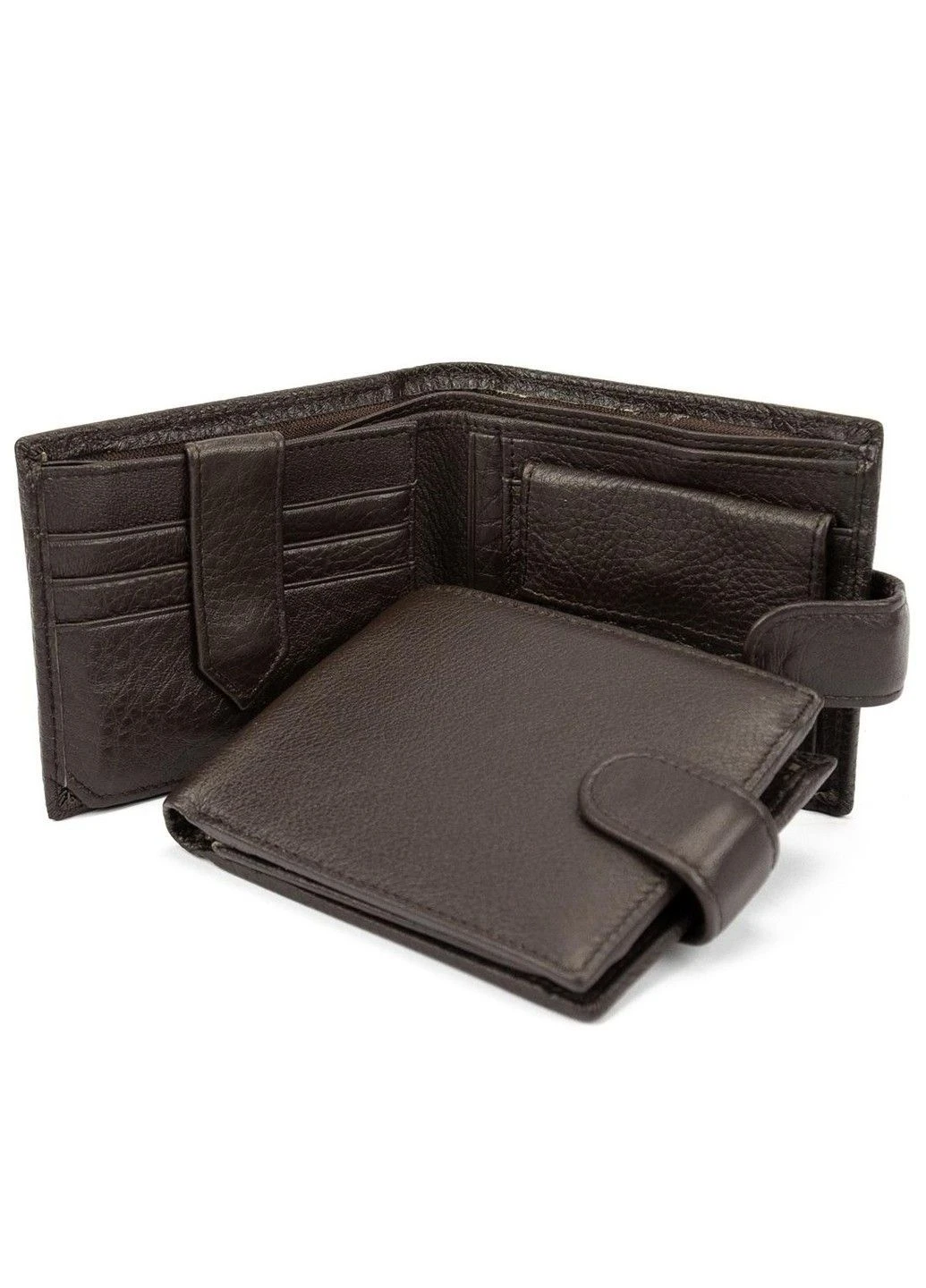 Портмоне коричневе шкіряне A7-258DB Tiding Bag (385491768)