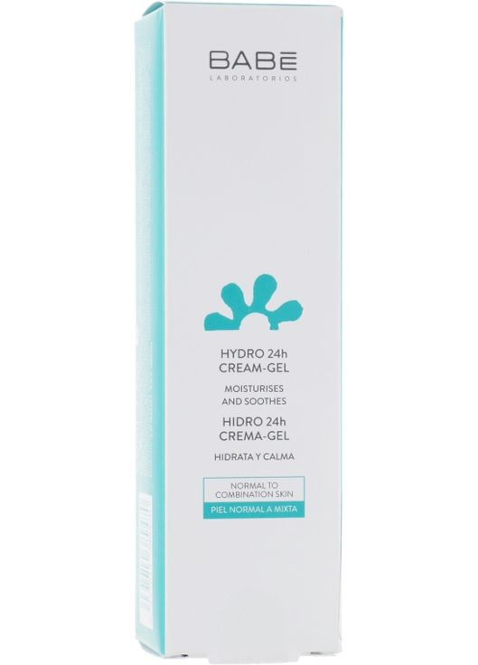 Крем-гель "24 години зволоження та пом'якшення" Hydro 24h Cream 50ml (452395-434) Babe Laboratorios (368601507)