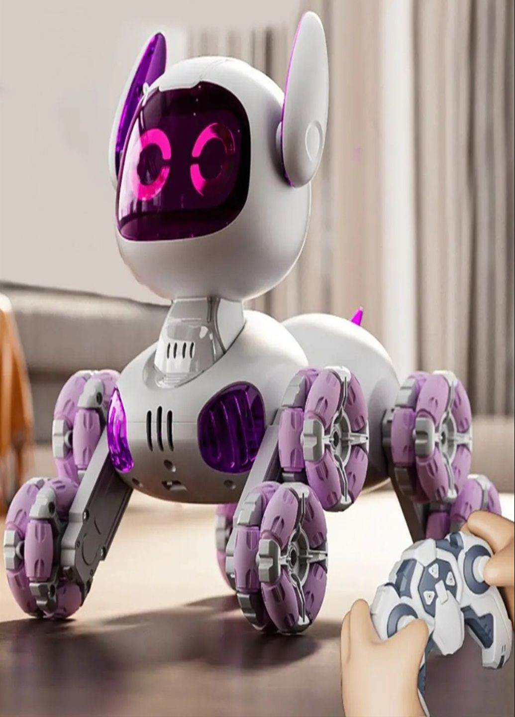 Детская интерактивная игрушка трансформер робот-собака для развития детей с пультом управления No Brand (317572511)