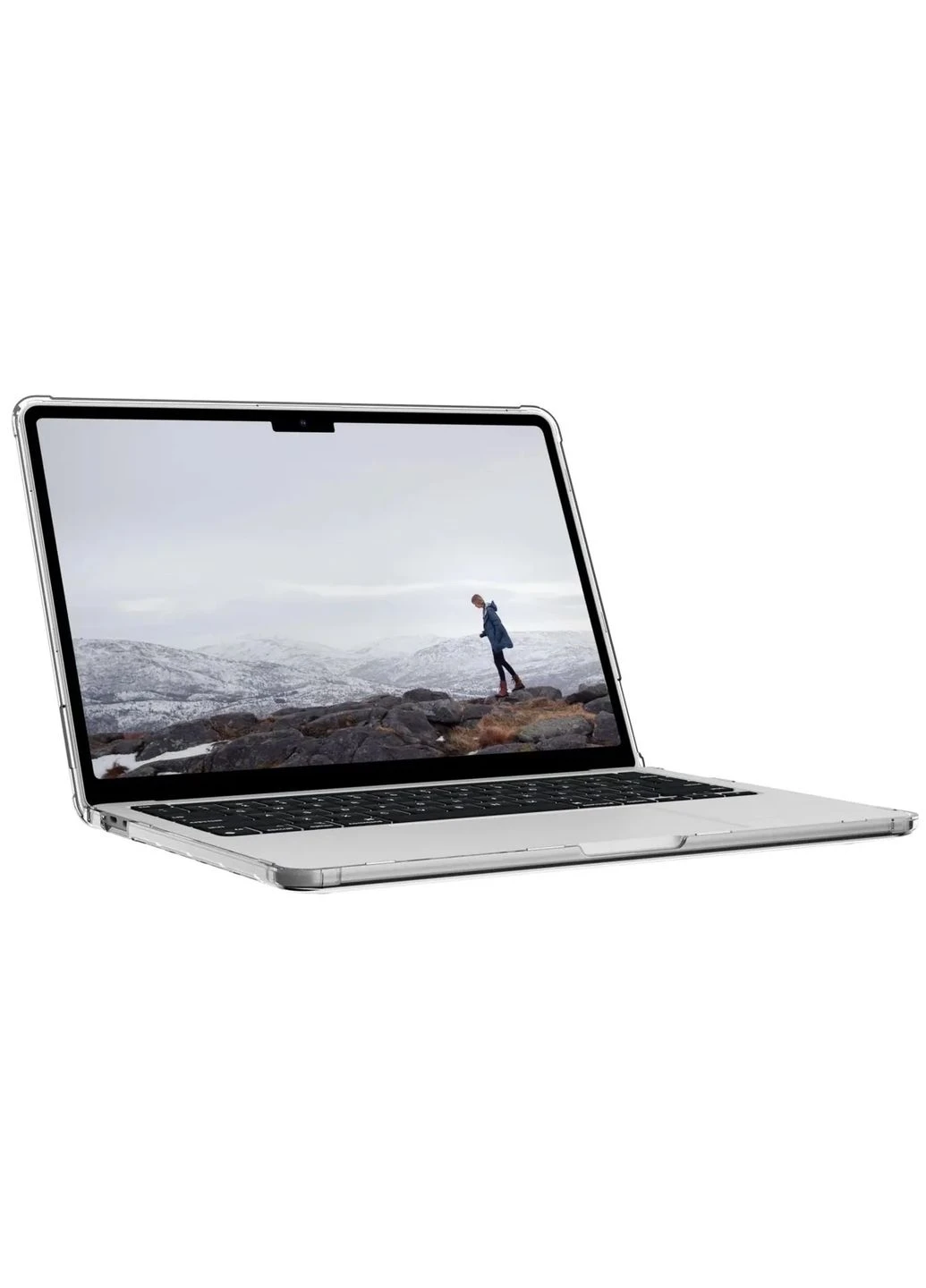 Чохол [U] для MacBook Pro 13"(2020-2022), Lucent, Ice/Black UAG (395694200)