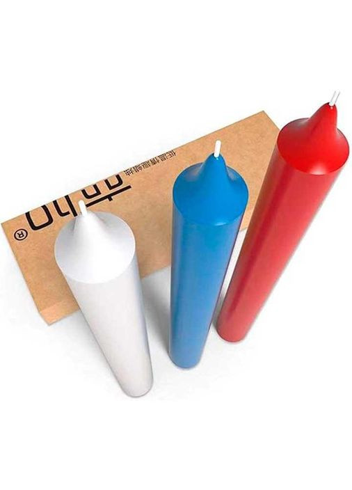 Набір довгих БДСМ свічок для еротичних ігор із воском — Садо-мазо No Brand (368893585)