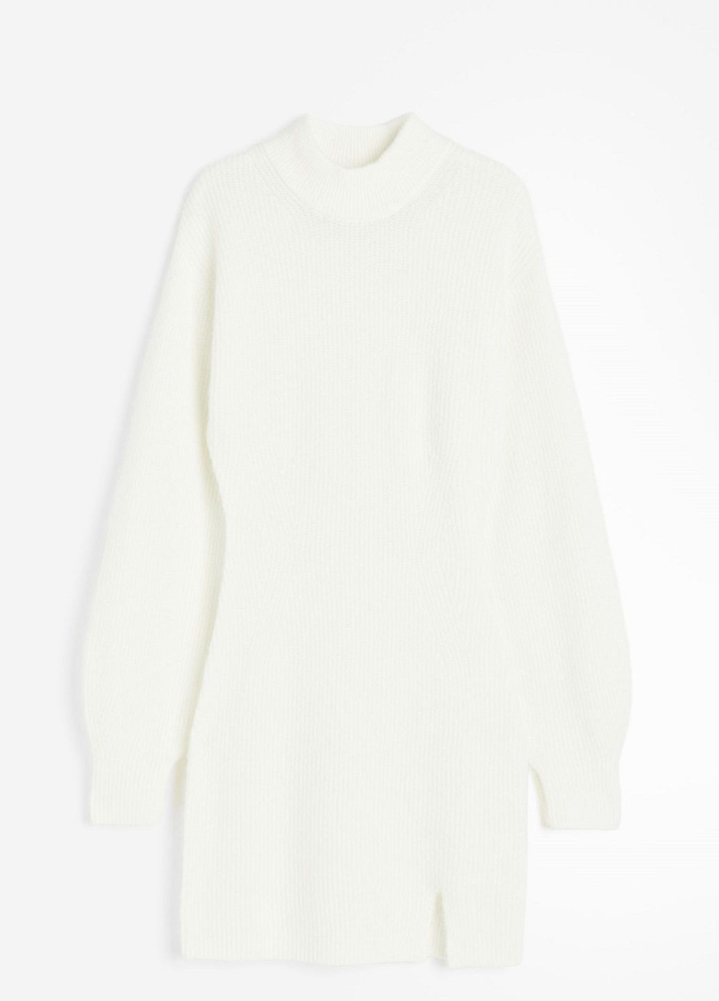 Білий кежуал сукня H&M однотонна