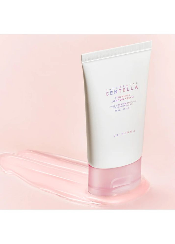 SKIN1004 Легкий гель-крем для догляду за порами Madagascar Centella Poremizing Light Gel Cream 75 ml — Крем, Південна Корея (358500122)