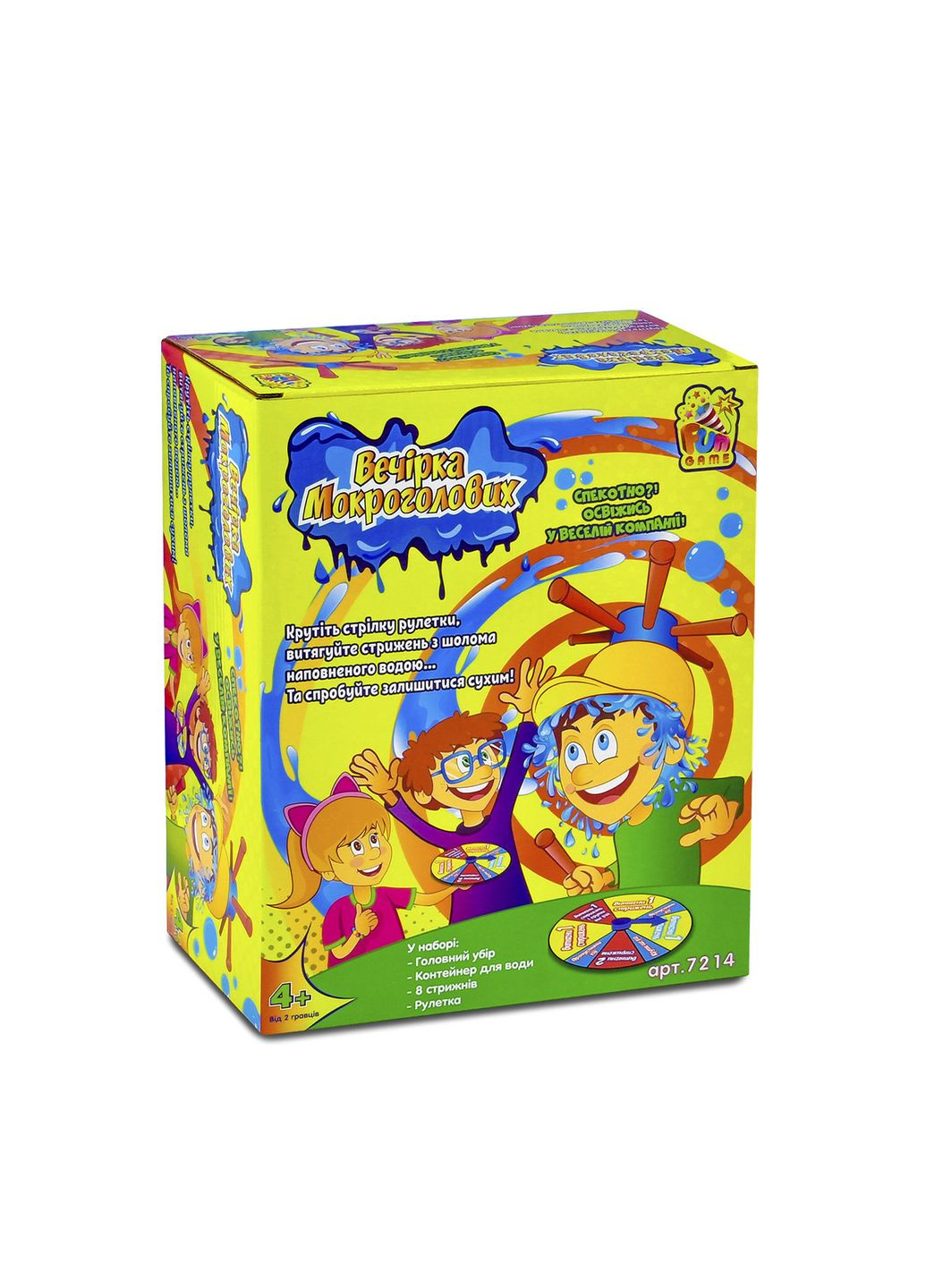 Игра "Вечерка мокроголовых" цвет разноцветный CB-00209285 Fun Game (314893197)