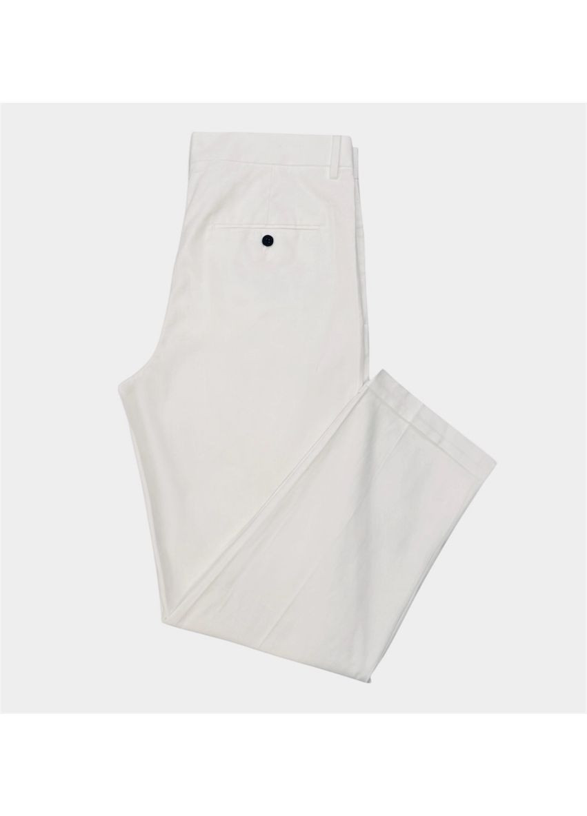 Белые летние брюки H&M