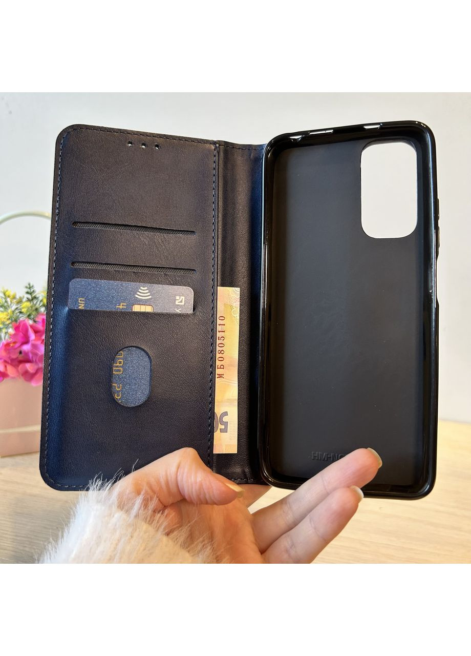 Чохол для xiaomi redmi Note 11 / 11s книжка підставка з магнітом і візитницею Business Leather No Brand (322771142)