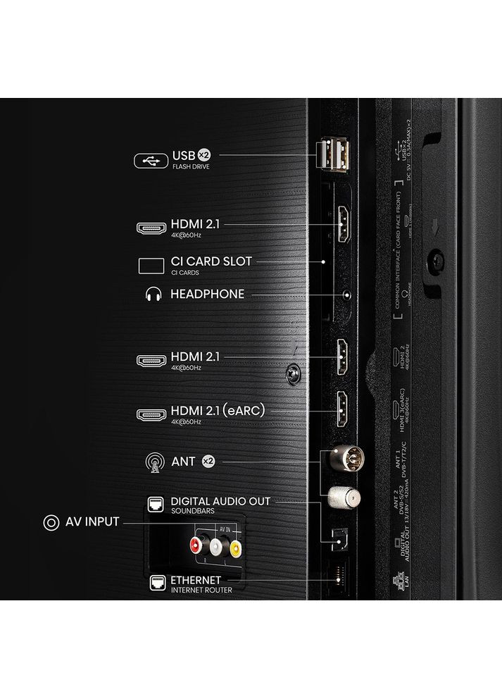 Телевизор 50E7Q Hisense (340252219)