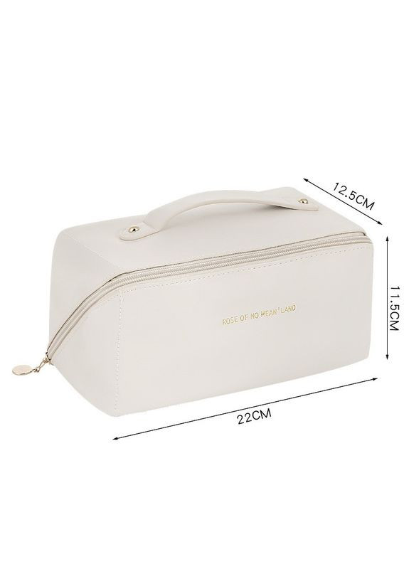 Дорожна косметичка Travel 22х11.5х12.5 см Біла (AN0103244) ANbeauty (356606968)