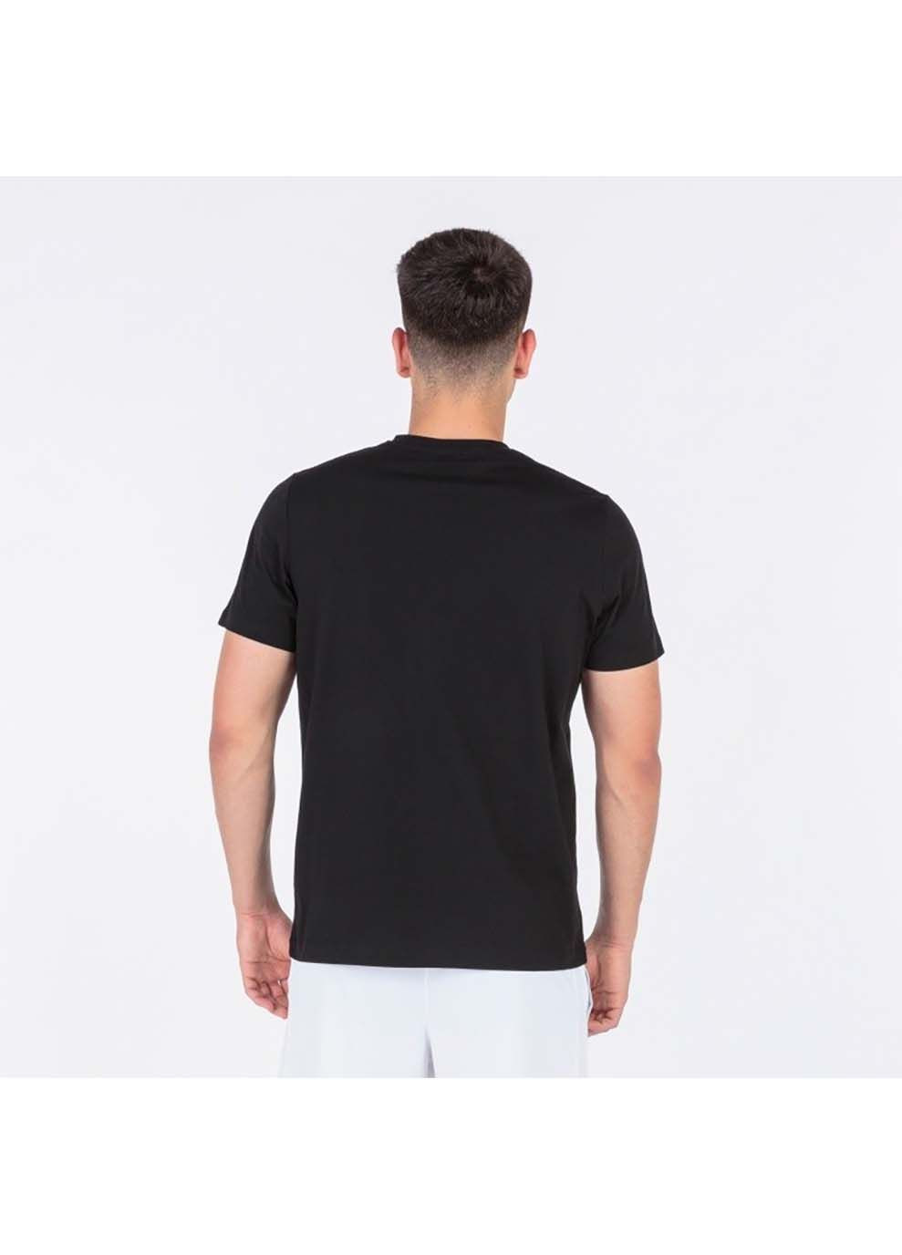 Черная футболка desert short sleeve t-shirt черный Joma