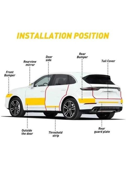 Пленка защитная 3D карбоновая 3х100 см. No Brand (342099096)