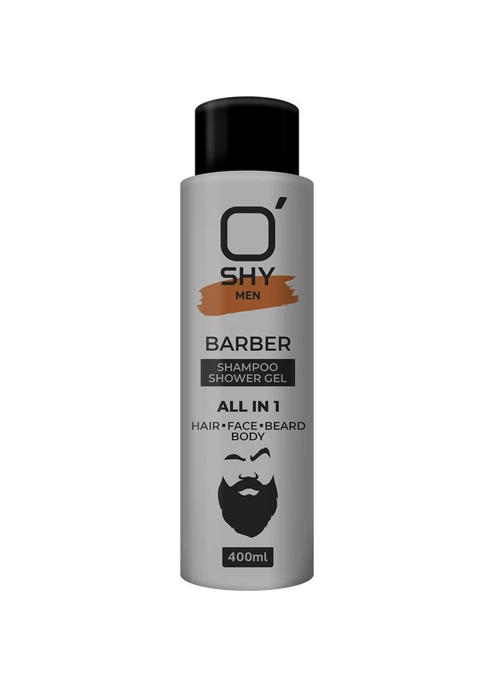 Шампунь-гель для душу Men All in 1 Barber 400 мл (4820263231722) O'shy (323428885)